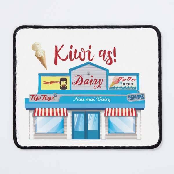 Item preview, Down to the dairy, Kiwi as!  designed and sold by Zelandia.