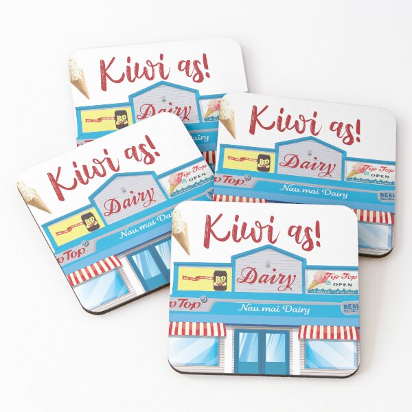 Item preview, Down to the dairy, Kiwi as!  designed and sold by Zelandia.