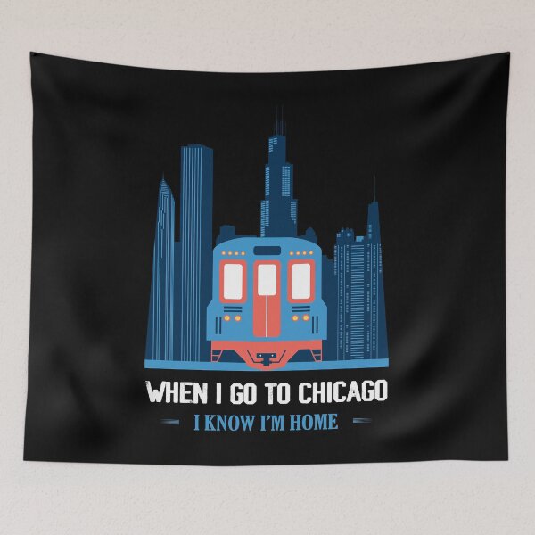 Item preview, Chicago I Know I'm Home designed and sold by Cityscape-Guy.
