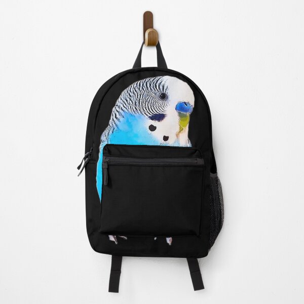 Item preview, Budgie Blue Cute Bird Art designed and sold by Elarex.