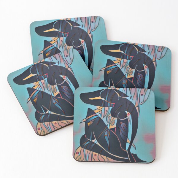 Item preview, Zebra Lady in Blue designed and sold by QArtXchange.
