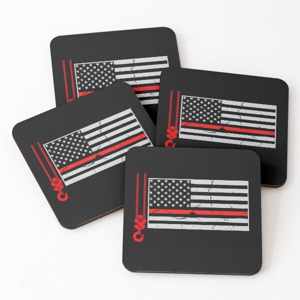 Item preview, Crane operator american flag designed and sold by ProofBrand.