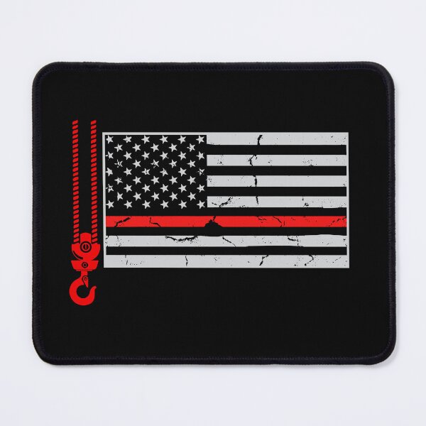 Item preview, Crane operator american flag designed and sold by ProofBrand.