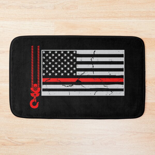Item preview, Crane operator american flag designed and sold by ProofBrand.