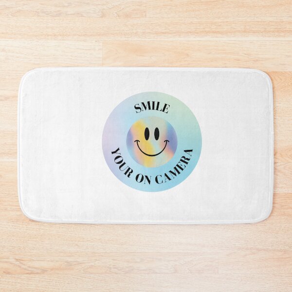 Item preview, Smile your on camera trippy sticker designed and sold by explorecity.