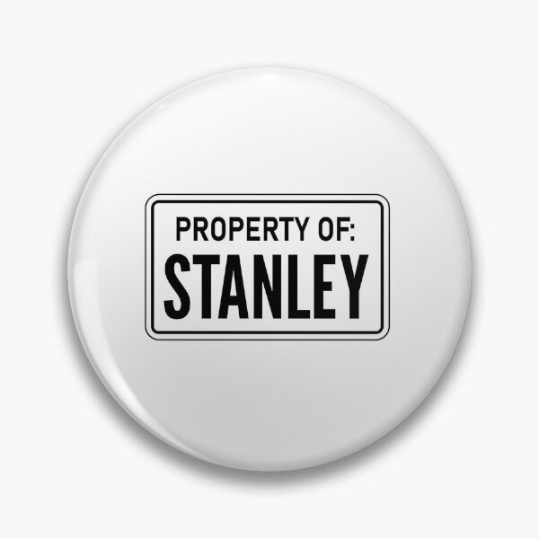 Item preview, Property of Stanley Bucket Sticker TSPUD designed and sold by Funnyboop.