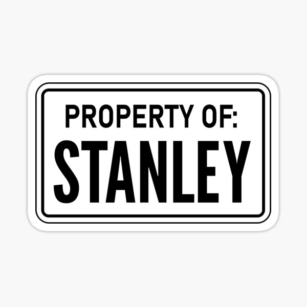 STANLEY Sticker for Sale by ruviogevio