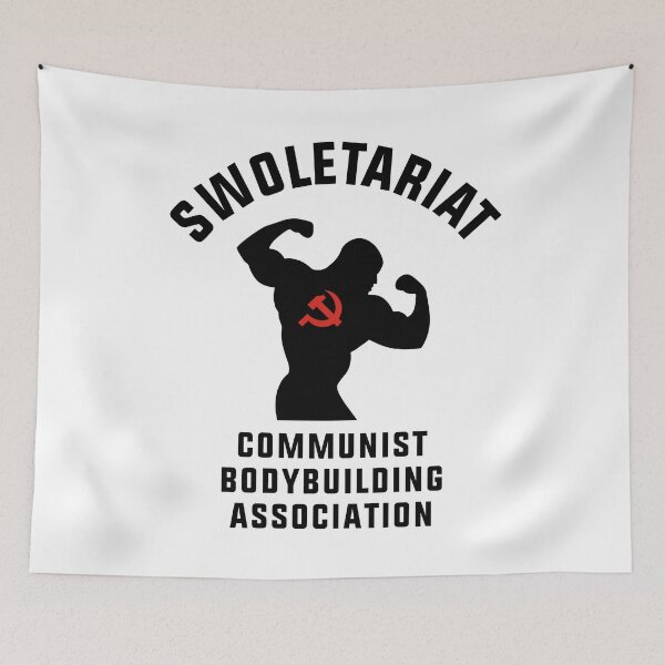 Item preview, Swoletariat - Communist Bodybuilding Association designed and sold by Picket Club.