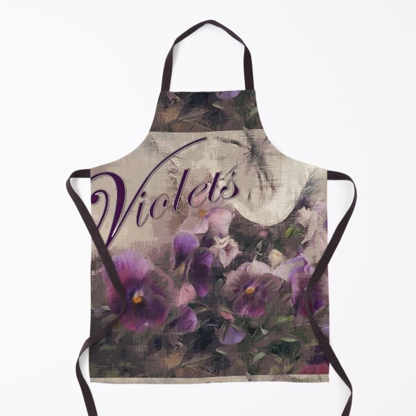 Item preview, Sabrina Farmer Art - Violets II - Vintage designed and sold by sabrinart42.