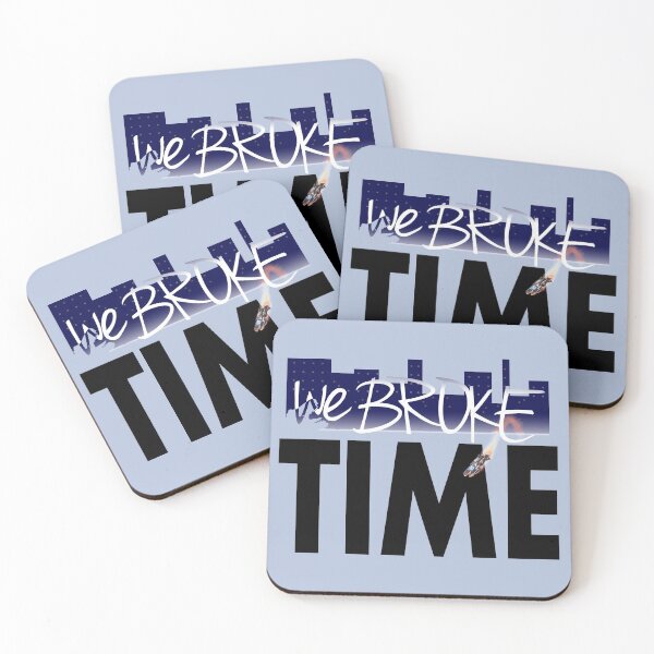 Item preview, We broke time - black designed and sold by manuluce.