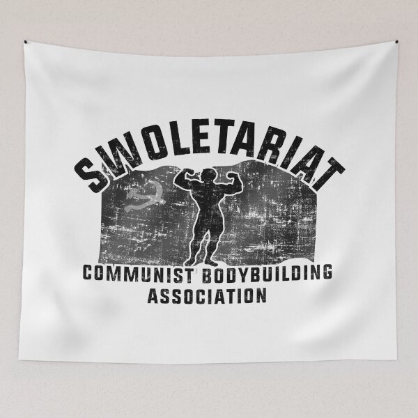 Item preview, Swoletariat - Communist Bodybuilding Association designed and sold by Picket Club.