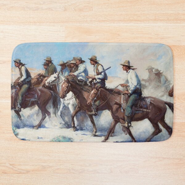 Item preview, The Posse | William Henry Koerner | 1931 Wild West Art designed and sold by CJET.