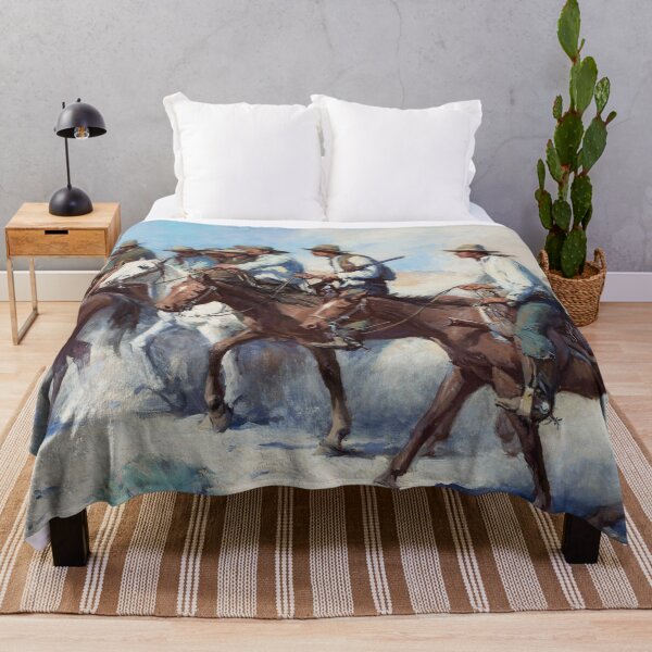 Item preview, The Posse | William Henry Koerner | 1931 Wild West Art designed and sold by CJET.