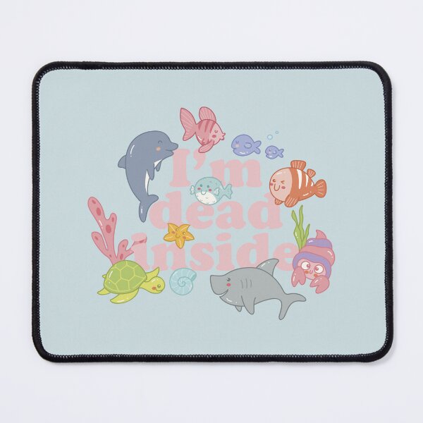 Item preview, I'm dead inside (a fishy meme) designed and sold by Ashley Castleton.