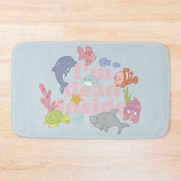Item preview, I'm dead inside (a fishy meme) designed and sold by Ashley Castleton.