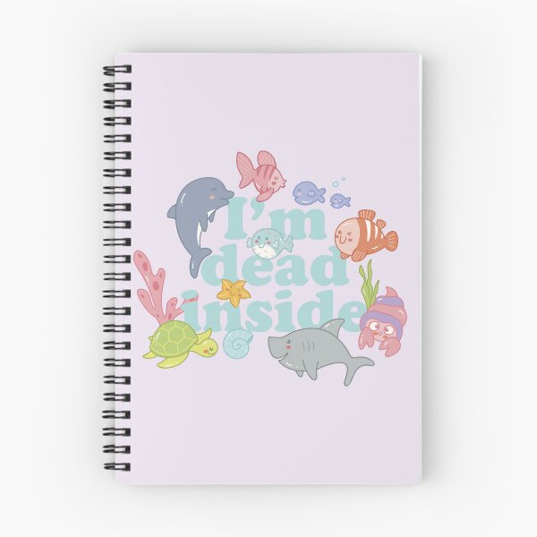 Item preview, I'm dead inside (a fishy meme) designed and sold by Ashley Castleton.