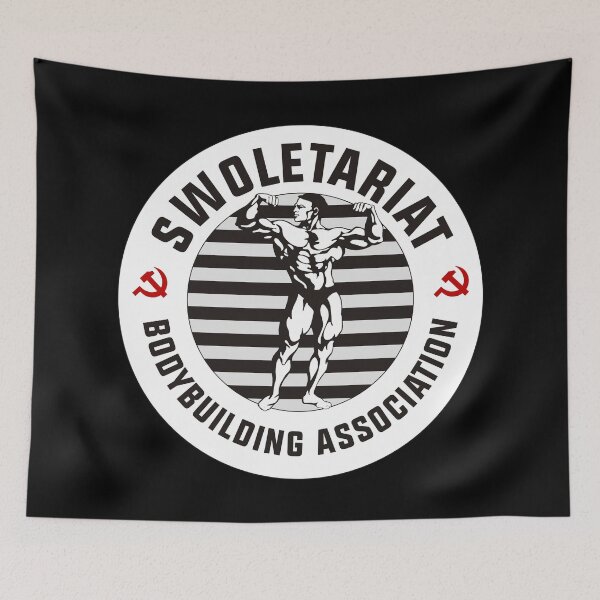 Item preview, Swoletariat - Communist Bodybuilding Association designed and sold by Picket Club.
