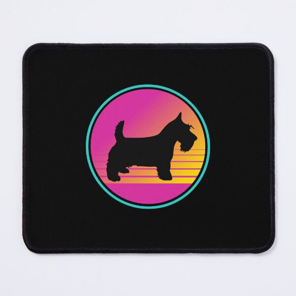Item preview, Retro Summer Beach 80s Scottish Terrier Dog Gift designed and sold by Guarddogdrive.