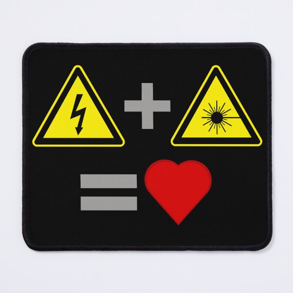 Item preview, Love High Voltage Lasers designed and sold by plushyTamer.