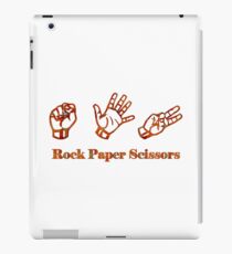 Ro Sham Bo - Rock Paper Scissors iPad Case/Skin