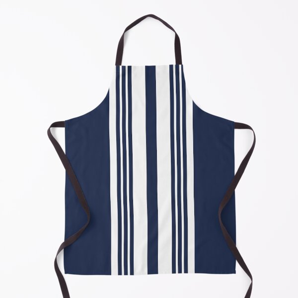 Aperçu de l'œuvre Bandes Retro Sport Racing Bleu Marine créée et vendue par VintageRetroDep.