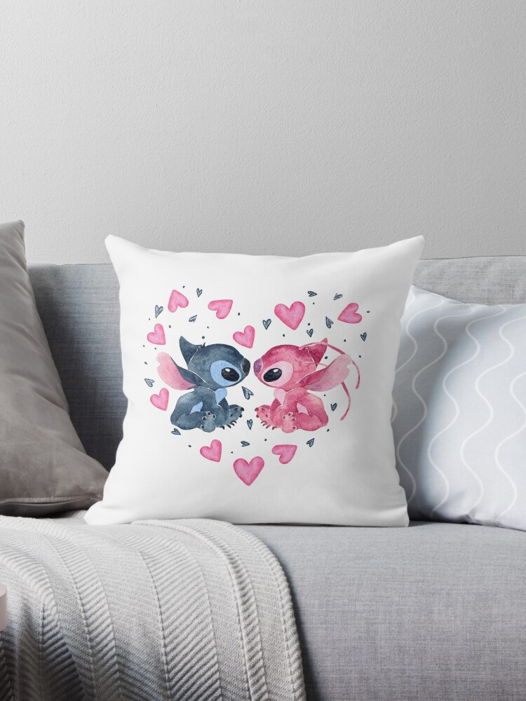 Lilo Stitch And Angel Embroidery Design