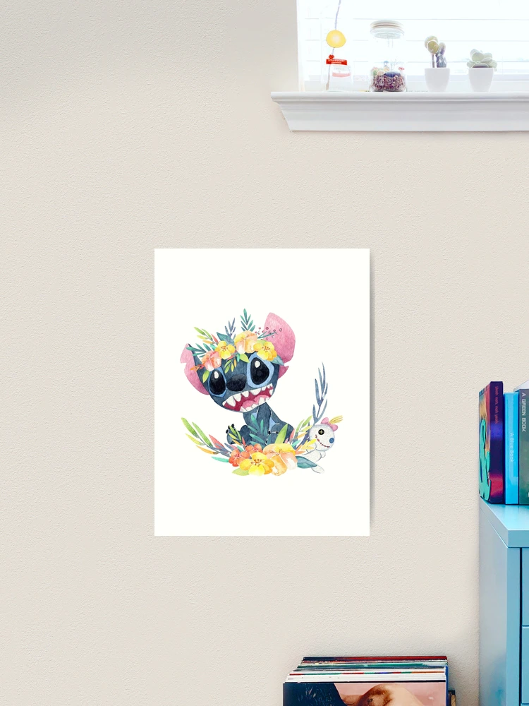 Lilo and Stitch sublimation Art Print for Sale by JakeGoodwin