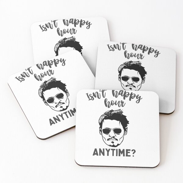 Item preview, Johnny Depp court trial Amber funny tshirt pirates isn’t happy hour anytime? designed and sold by Paintingladycat.