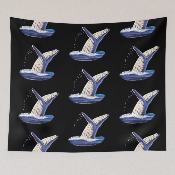 Item preview, Breaching Whale designed and sold by AnneWertheim.