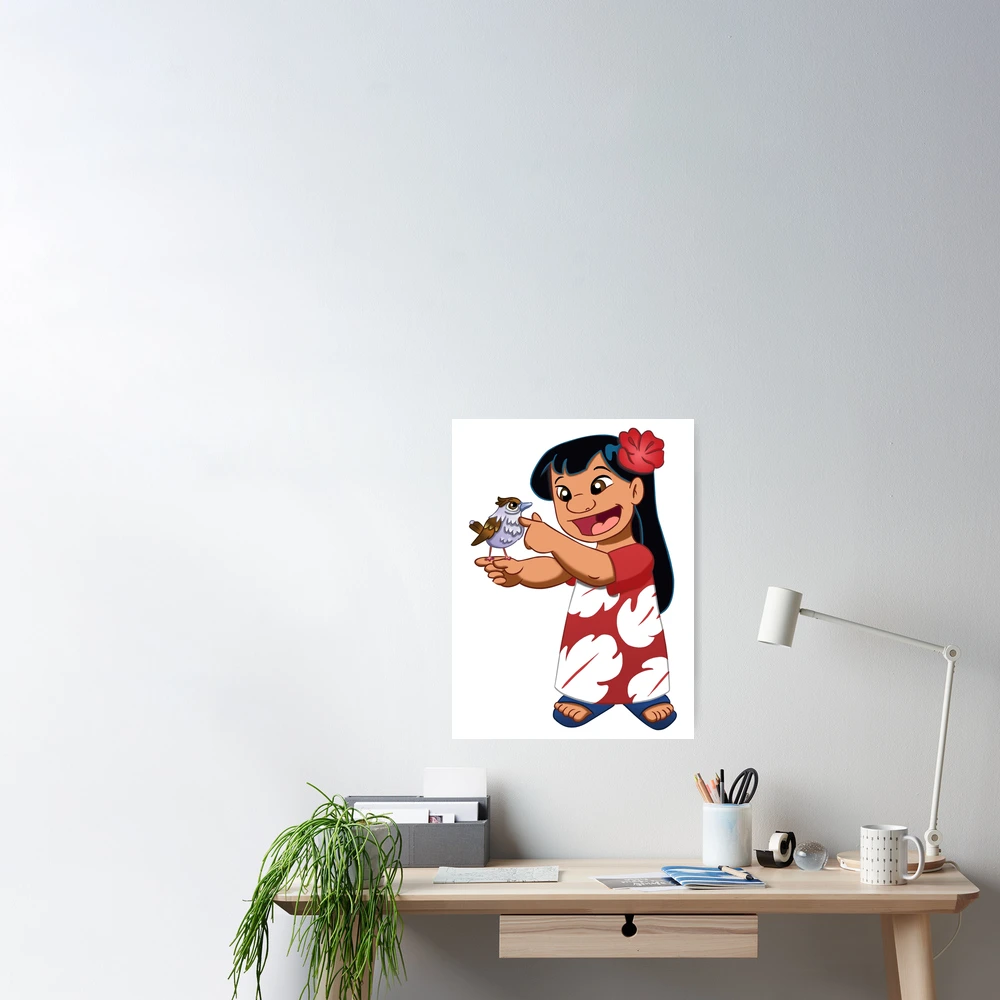 Lilo and Stitch Lilo Pelekai Birthday Drawing Sticker for Sale by  JakeGoodwin