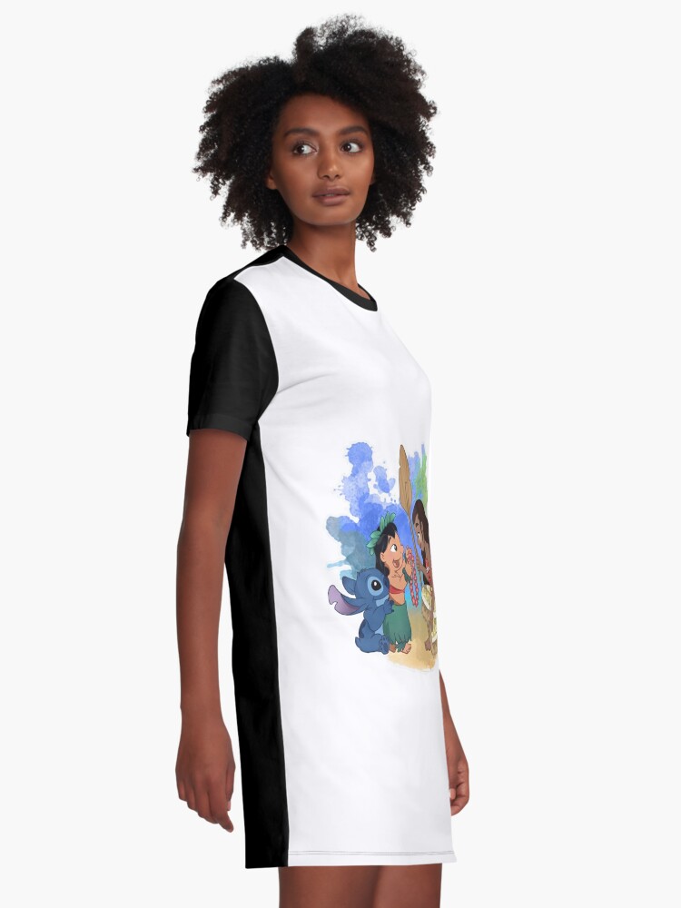 Lilo and stitch hot sale t shirt dress