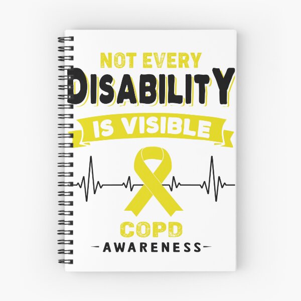 Item preview, COPD Awareness - Not Every Disability Is Visible designed and sold by RidnerStore.
