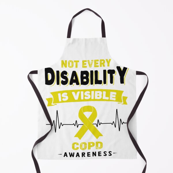 Item preview, COPD Awareness - Not Every Disability Is Visible designed and sold by RidnerStore.