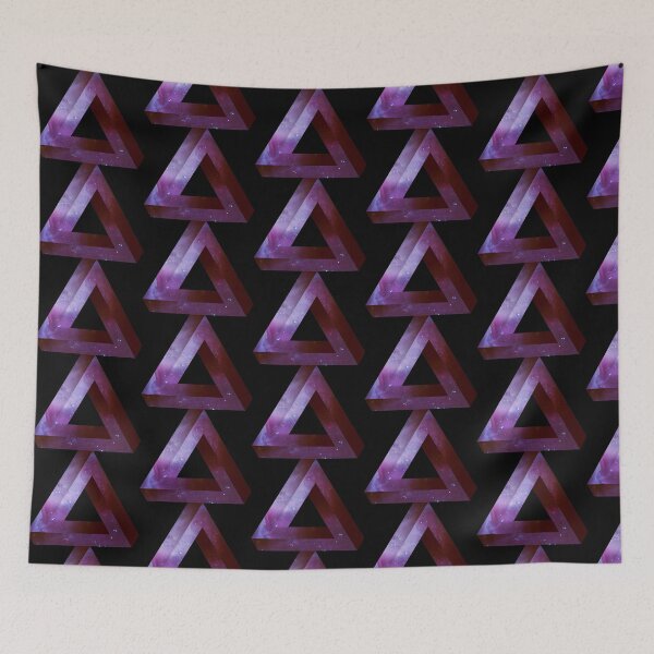 Item preview, Infinite Penrose Triangle Galaxy designed and sold by dupabyte.