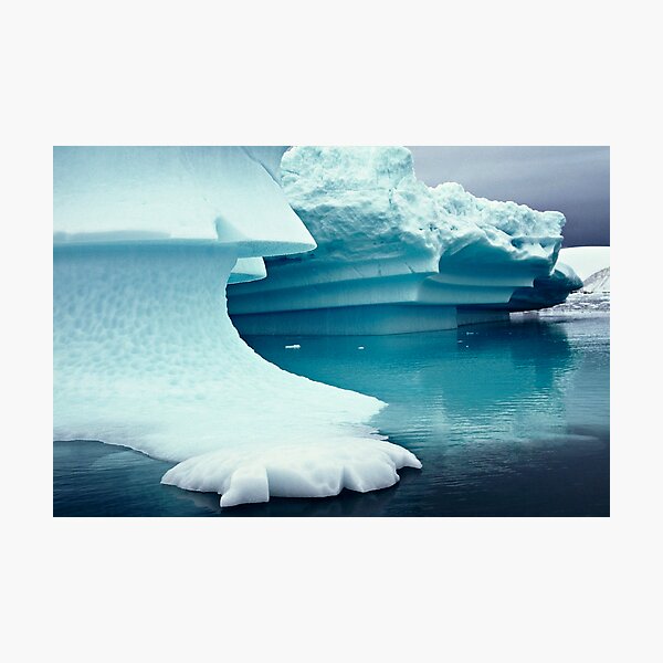 Sculptured Iceberg I Photographic Print
