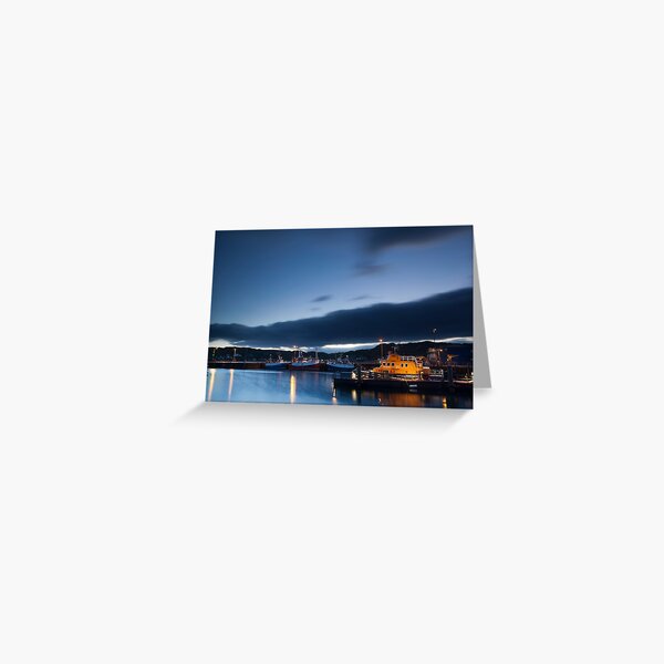 lochinver harbour Greeting Card