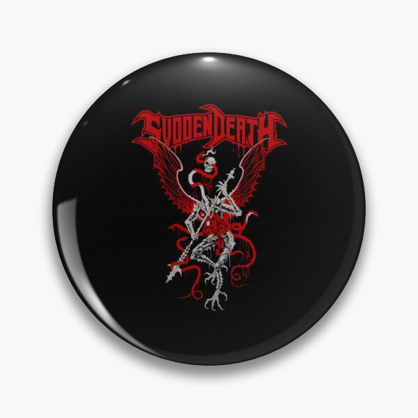 Svdden Death Pins and Buttons for Sale | Redbubble