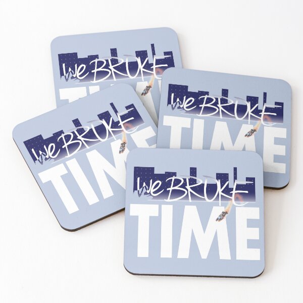 Item preview, We broke time - white designed and sold by manuluce.