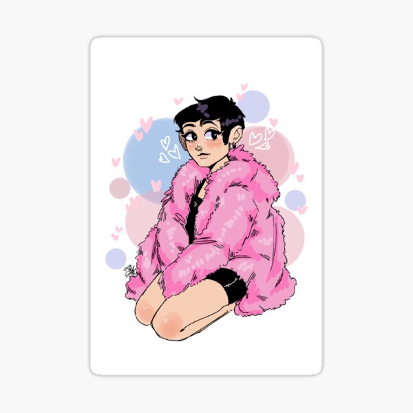 mitch grassi - bon bon Sticker