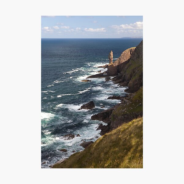 old man of stoer Photographic Print