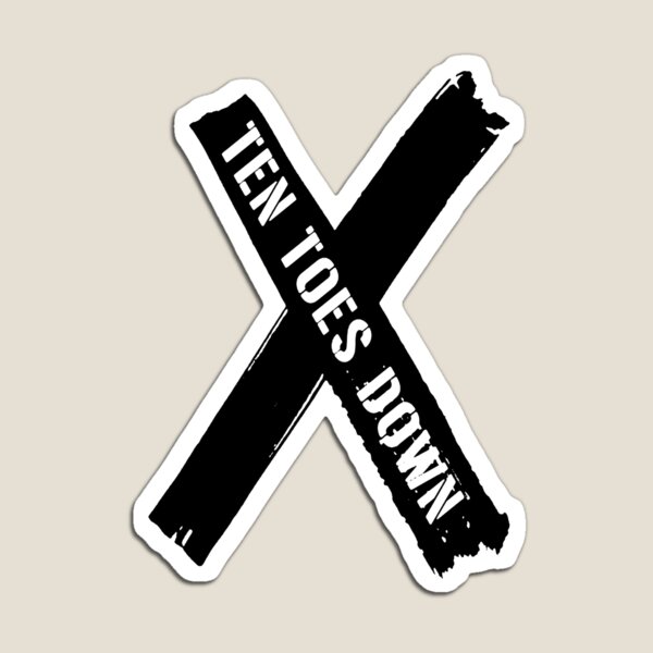Item preview, Ten Toes Down Merch Ten Toes Down Black Ttd S1 Logo designed and sold by Denise Pineda.