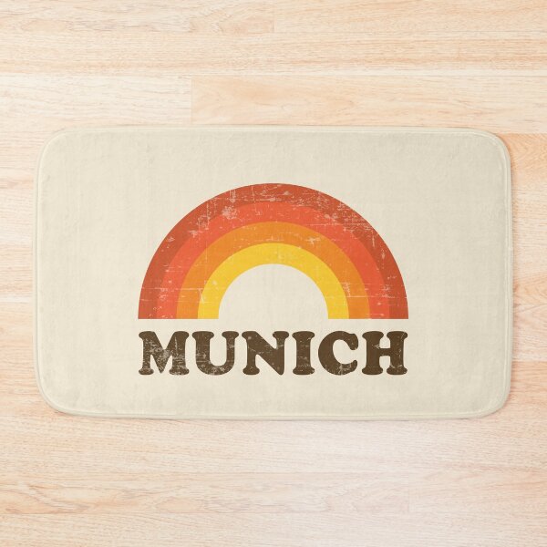 Item preview, Vintage Munich Vacation Souvenir Retro Rainbow designed and sold by Delightfully Cynical.