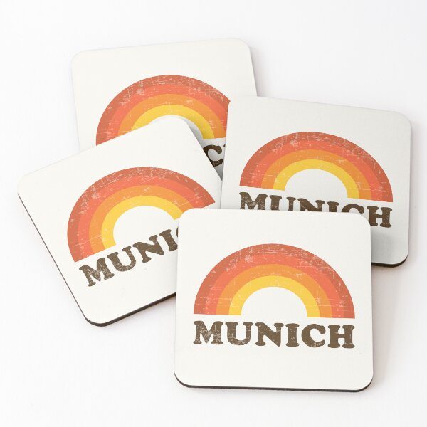 Item preview, Vintage Munich Vacation Souvenir Retro Rainbow designed and sold by Delightfully Cynical.