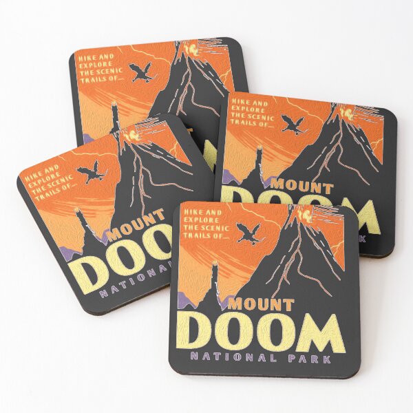 Item preview, MOUNT DOOM NATIONAL PARK  Classic T-Shirt designed and sold by KeithLambert.
