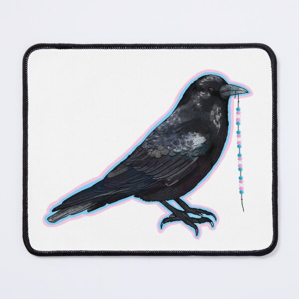 Item preview, Transgender Crow Trans Pride designed and sold by kylepeterart.