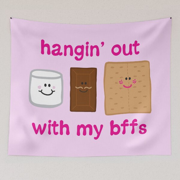 Item preview, Campfire Gang - Hangin' Out with My BFFs designed and sold by BlueSkyTheory.