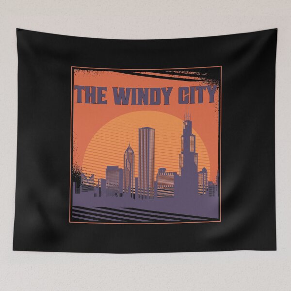Item preview, Chicago The Windy City designed and sold by Cityscape-Guy.