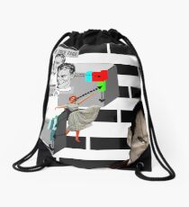 paradoxical jet fuel Drawstring Bag