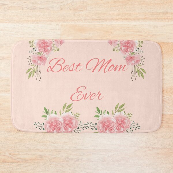 Item preview, "Best Mom Ever" Pink Carnation Mother's Day 2022 Gift idea. designed and sold by HiruK.