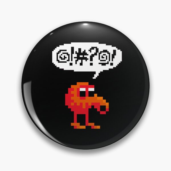 Item preview, Qbert cursing after failure. designed and sold by DontGiveaShirt.
